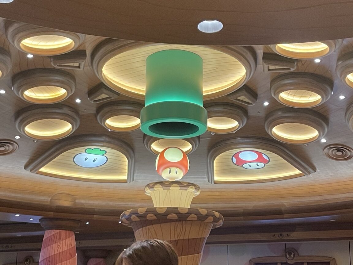 キノピオカフェ店内