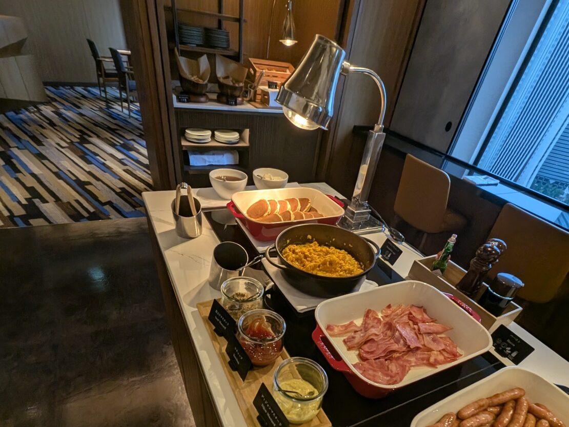 エグゼクティブラウンジ朝食