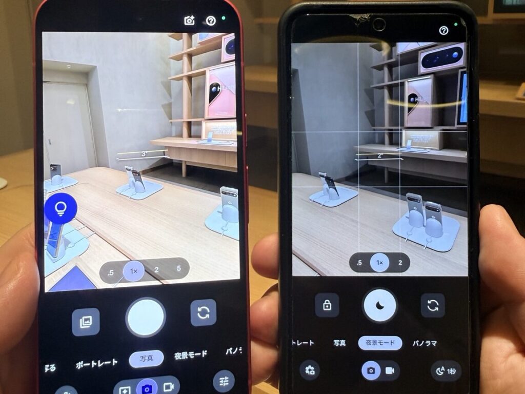 Google Pixelのスマートフォンを比較