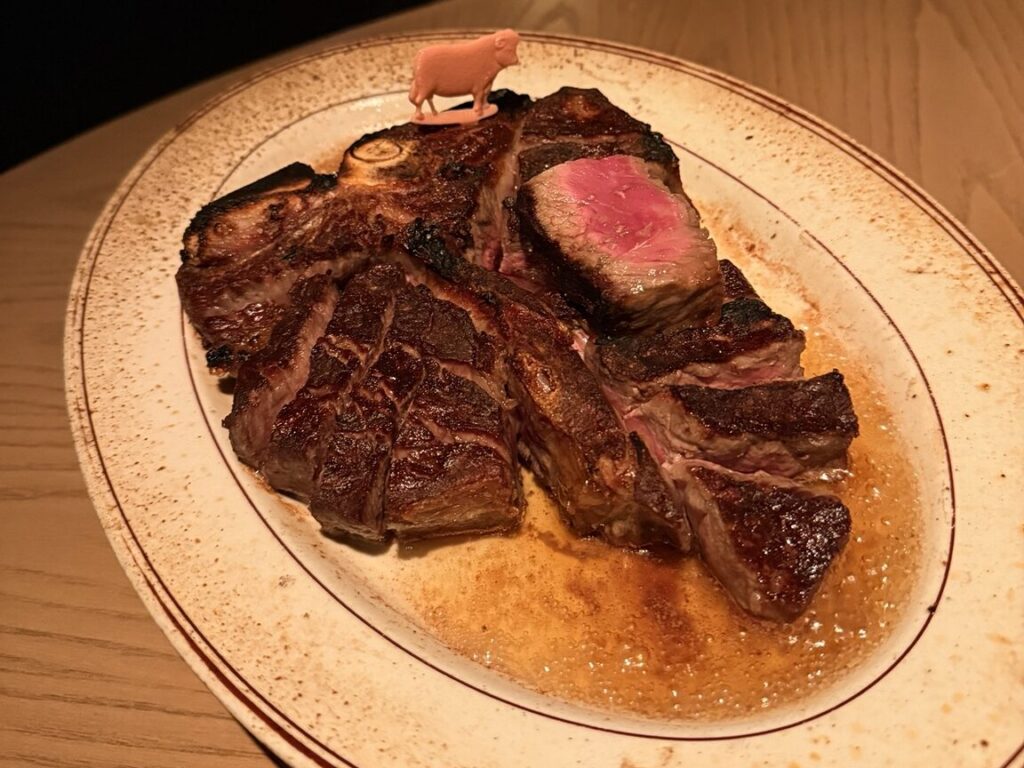ピータールーガー東京のステーキ・フォー・ツー