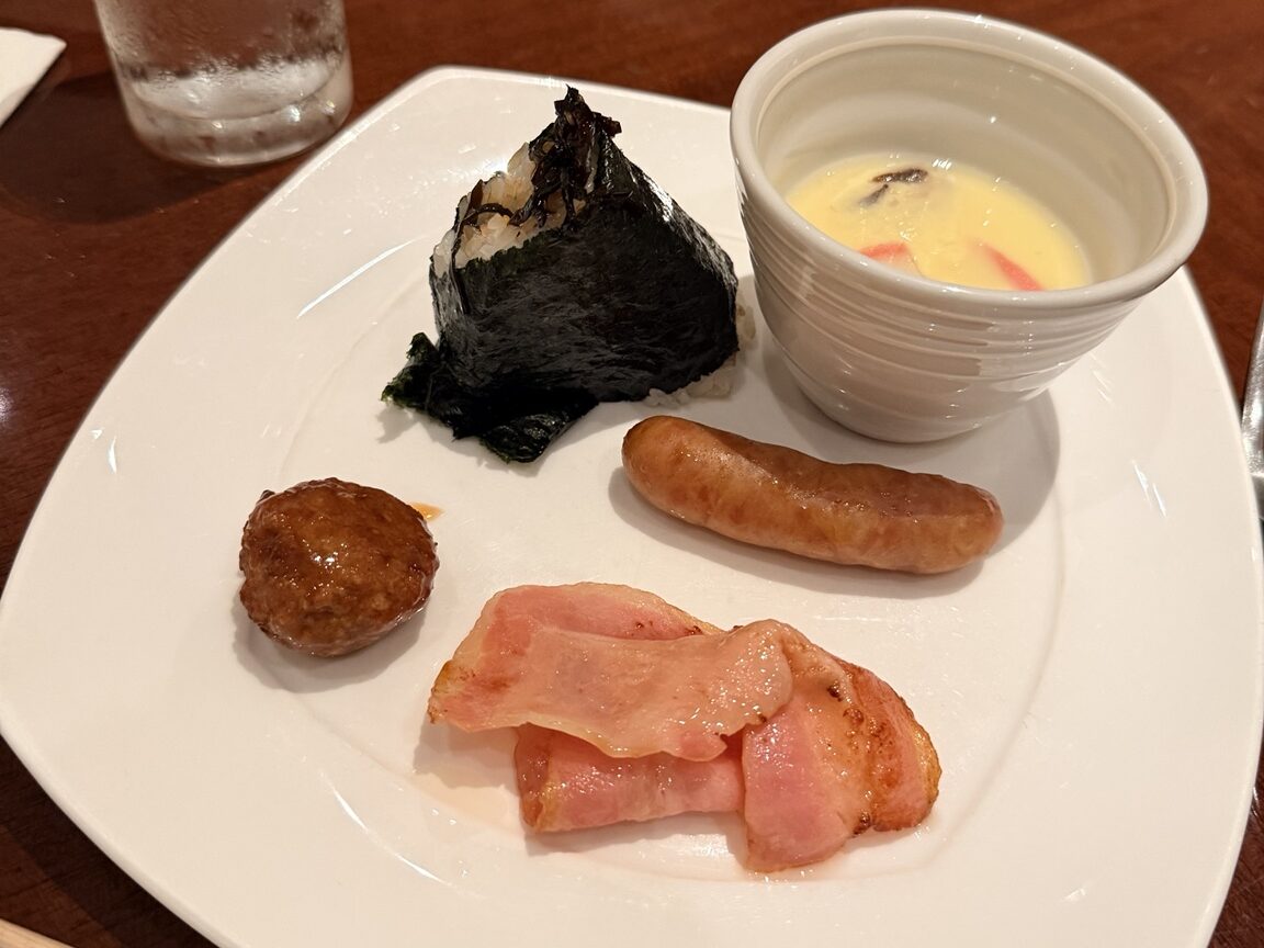 ヒルトン東京のレストラン朝食