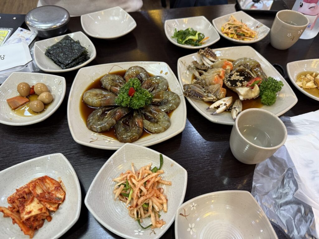 韓国で食べたカンジャンセウとカンジャンケジャン