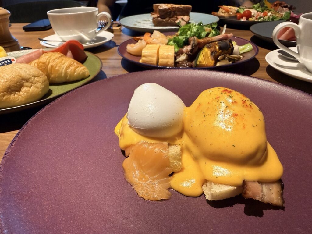 朝食のフレンチトースト