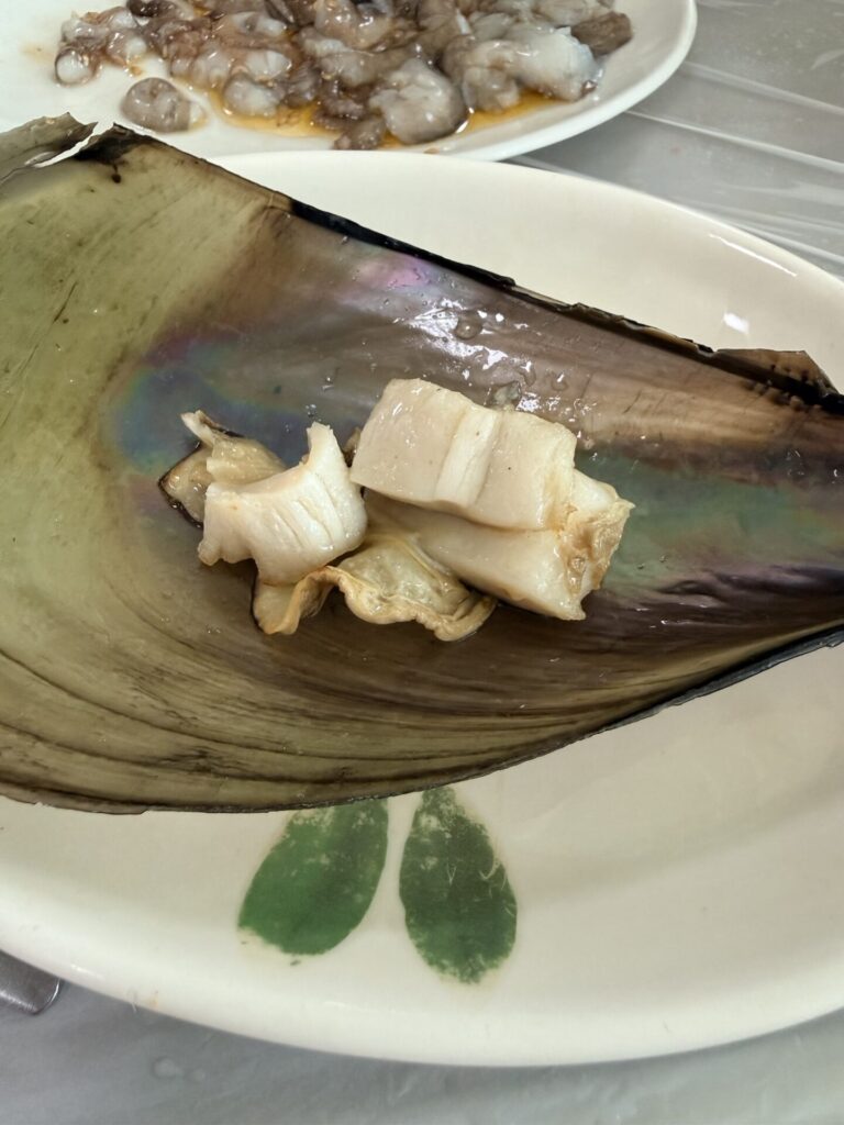 韓国のホタテに似た貝